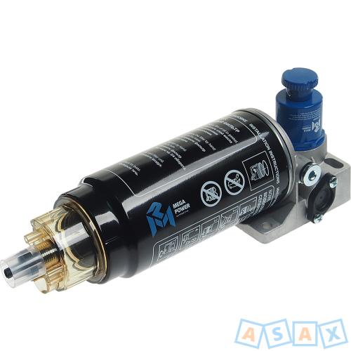 Фильтр топливный КАМАЗ,УРАЛ ЕВРО-2 грубой очистки PreLine 420 без подогрева в сборе Н/О MEGAPOWER