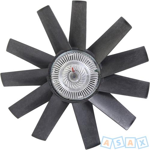 Вентилятор ЯМЗ-53423-50,53443-20 (газ) (крыл. 495мм) с вязкостной муфтой в сборе АВТОПРИВОД